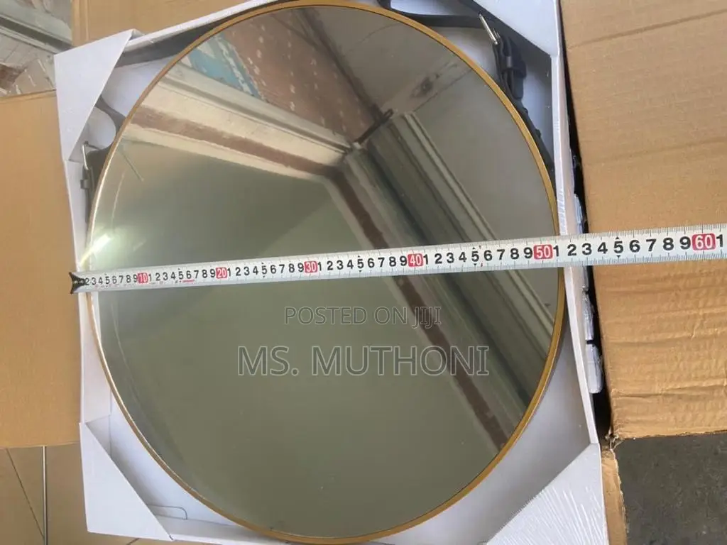 Fabulous Quality 50 Cm Decor Mirror With a Leather Strap