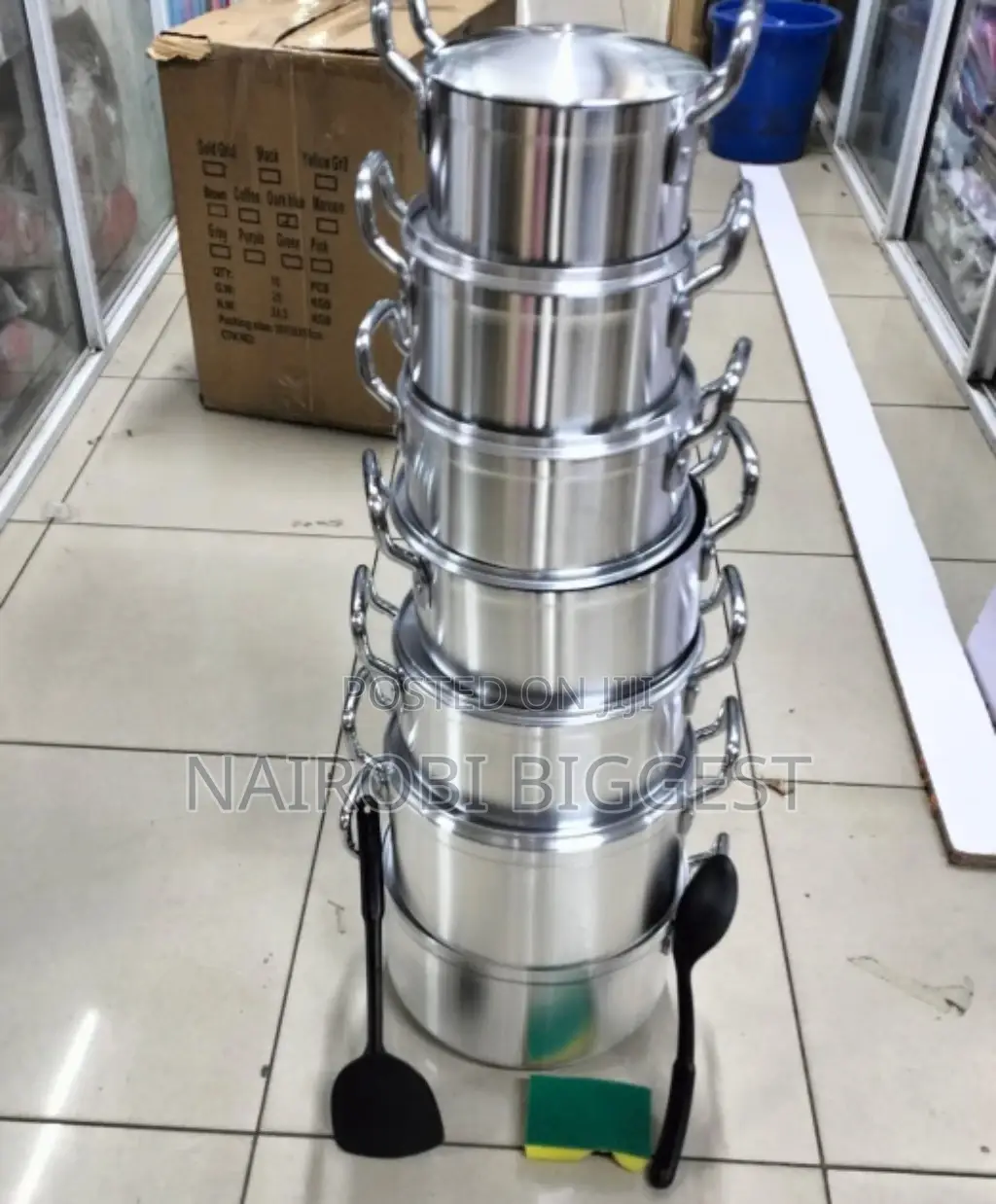 Tornado 14pcs Stainless Cookware