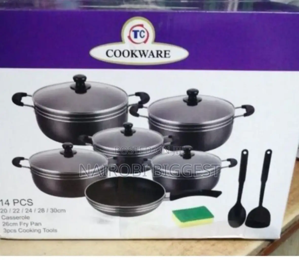 Tc 14 Pieces Cookware