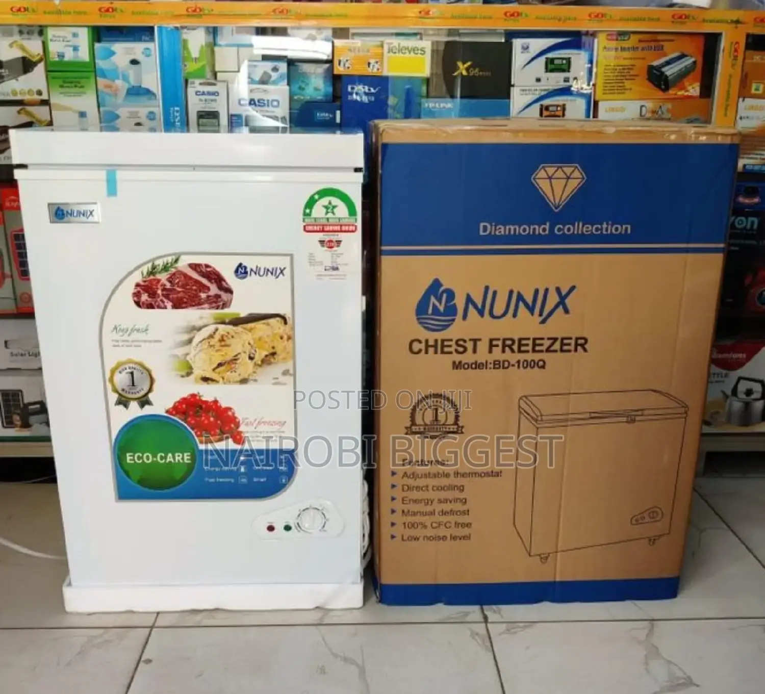 Nunix 100litres Amazing Freezer