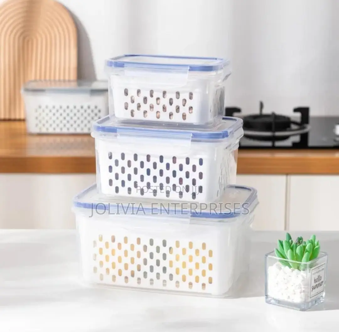 Food Storage Containers - 3 PCS