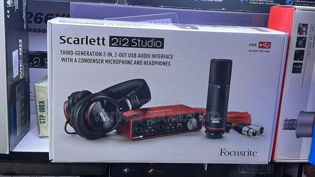 Studio Soundcard Focusrite Scarlett 2i2/ 3rd Gen - main view