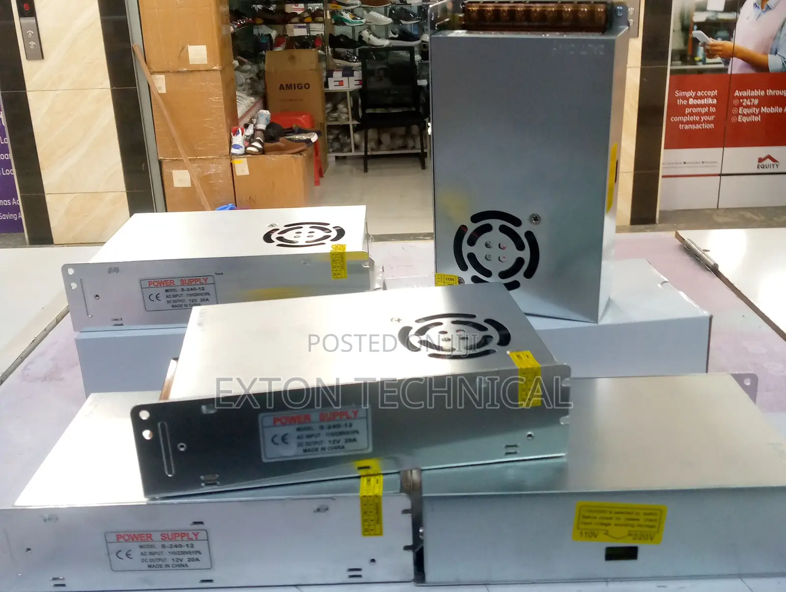 12v 20a 240watt Dc Output SMPS Metal Case Power