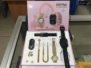 A58 Plus Smart Watch Gift Set For Her