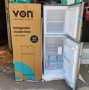 Von 138litre Fridge Double Door Brand New