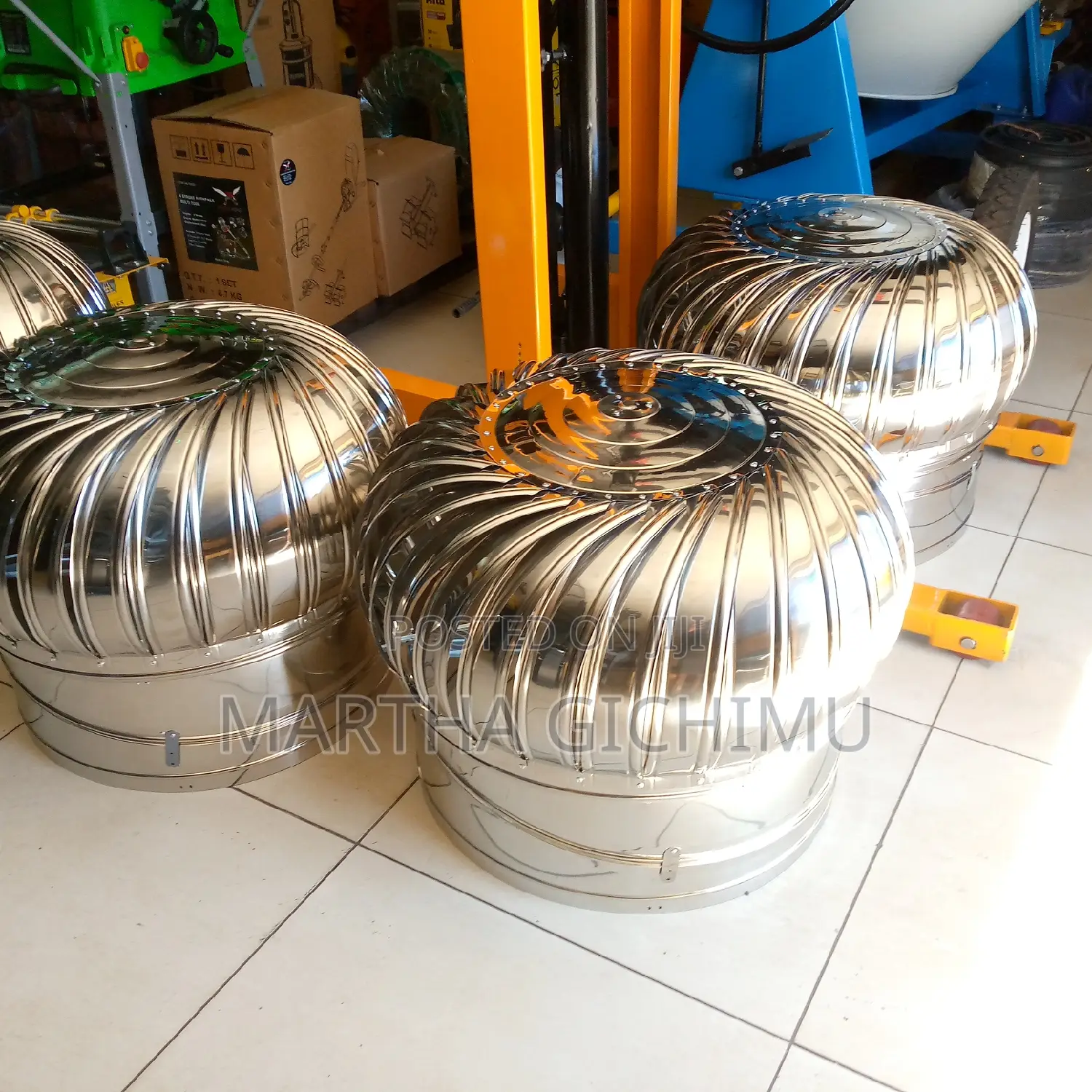 100%Stainless Ventilator