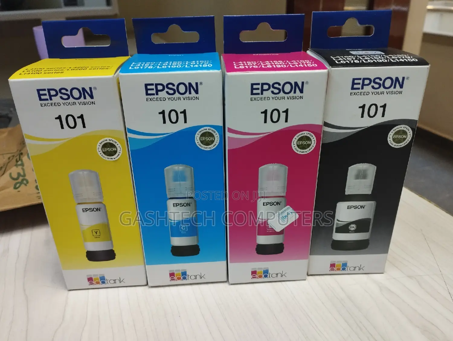 EPSON Ink 101 Black :L4150, L4160, L6160 L6170, L6176, L6190