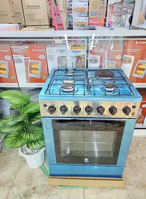 Eurochef 60*60 3g+1e Standing Cooker With Electric Oven
