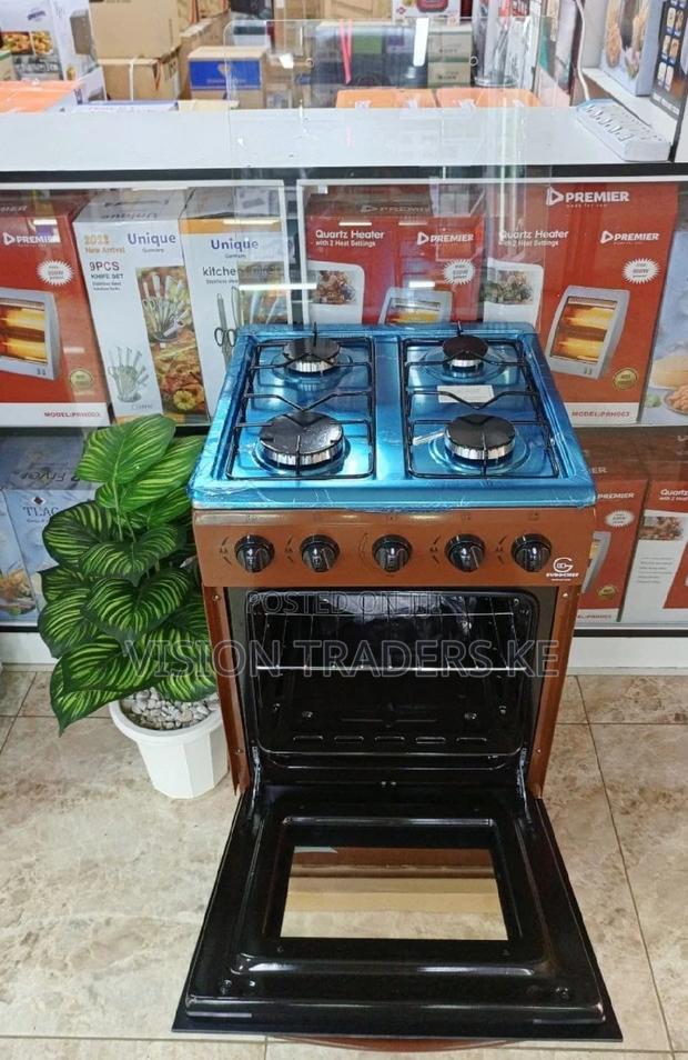 Eurochef 4 Full Gas Standing Cooker With Gas Oven