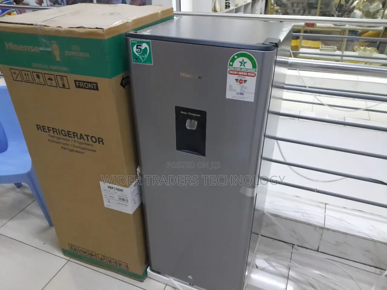 Hisense Fridge With Water Dispenser Single Door 176l