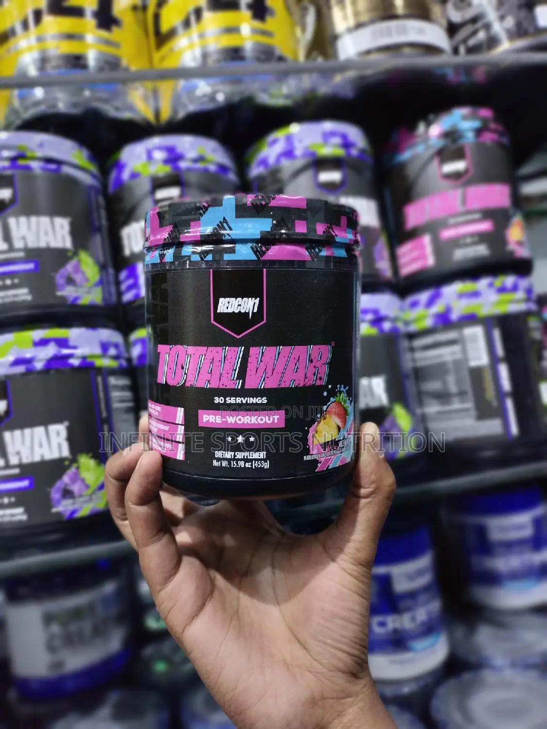 Red Con 1 Total War Pre Workout