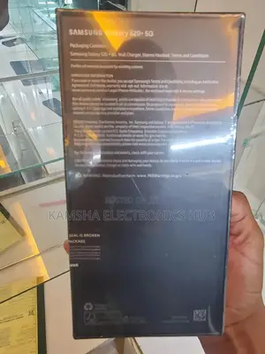 New Samsung Galaxy S20+ 5G 256 GB Black
