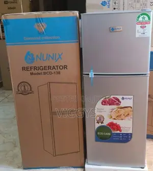 Double Door Fridge 138litre
