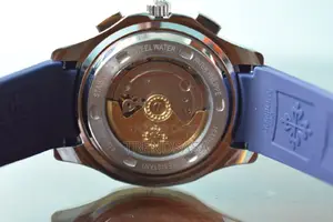 Patek Philippe Aquanaut 5968g-001 Blue Flyback Chronograph