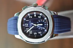 Patek Philippe Aquanaut 5968g-001 Blue Flyback Chronograph