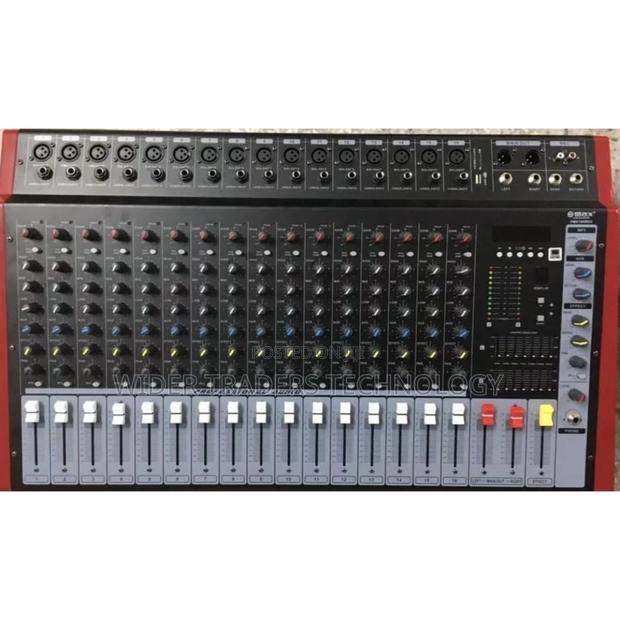 Max 16 Channel Audio Powered Mixer With Bluetooth and USB - main view