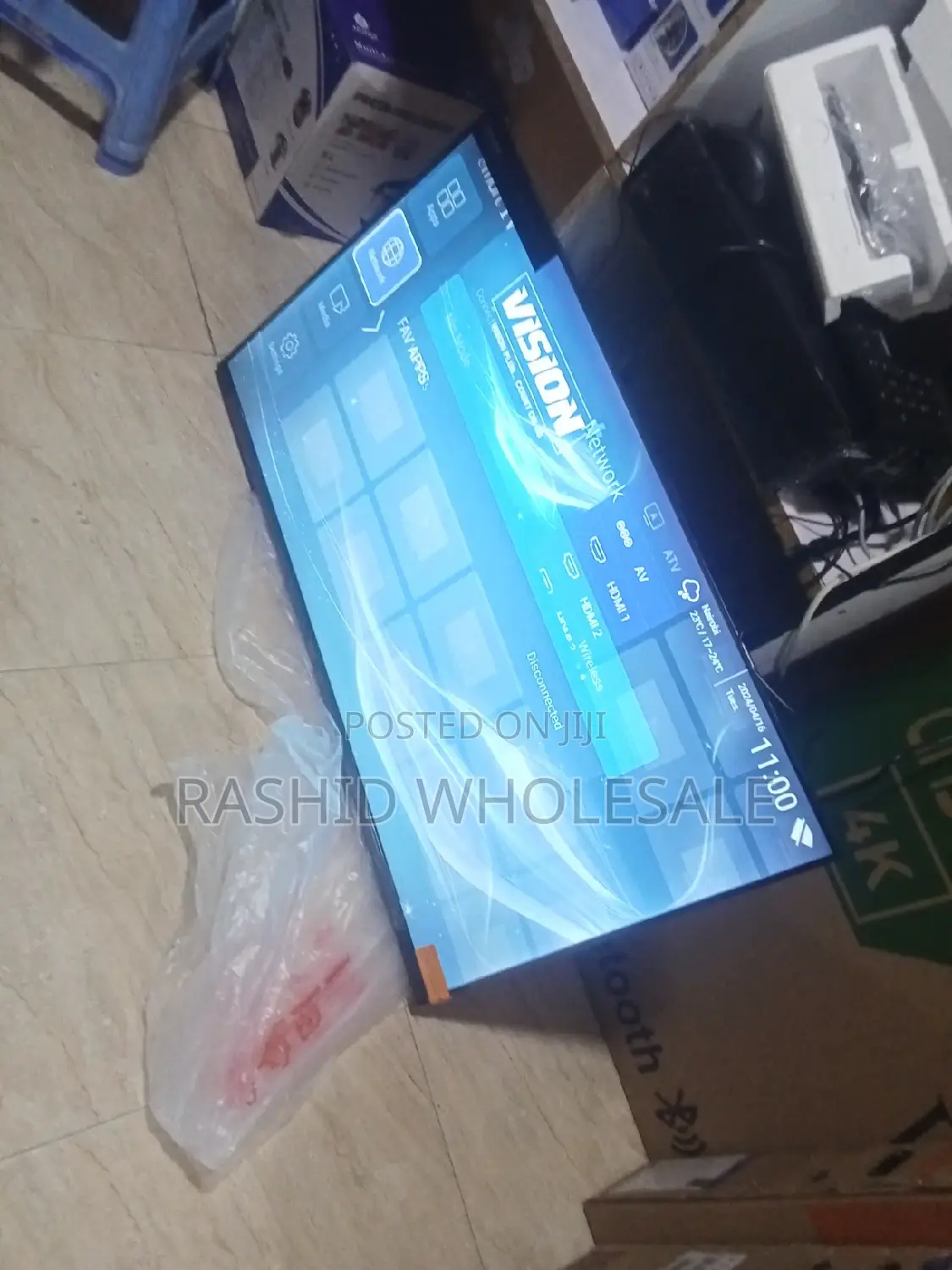 ✓ Vision Tv 4 K Vidaa. 43inches