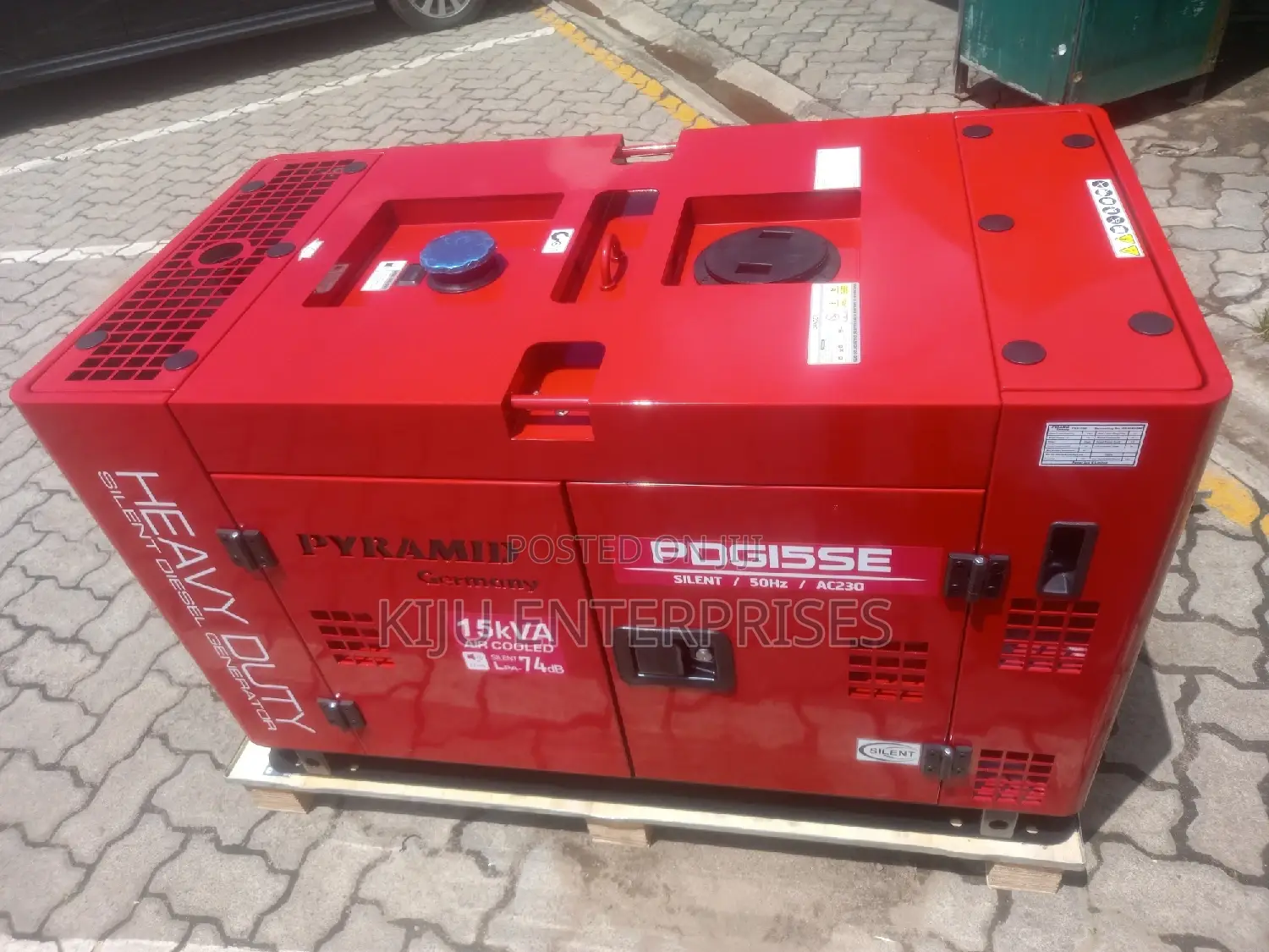 Pyramid Generator 15kva Air Cooled