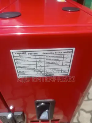 Pyramid Generator 15kva Air Cooled