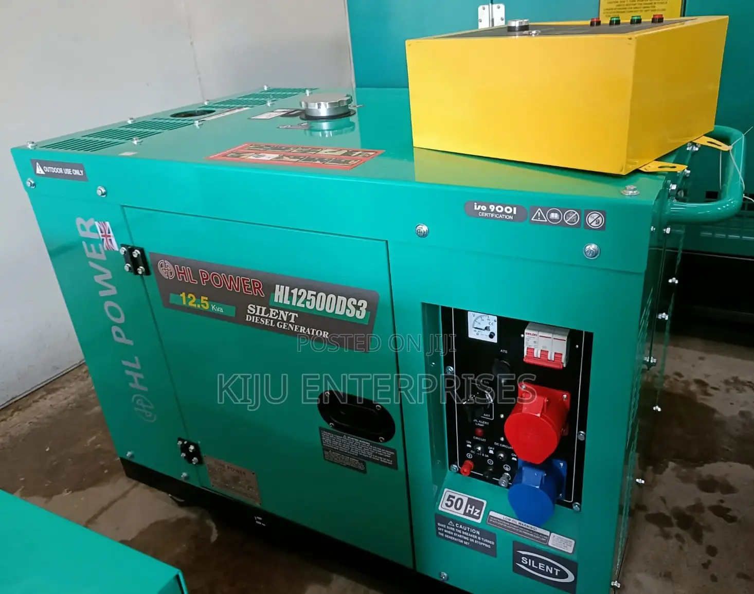Hl Generator 12.5kva Diesel Powered Machines