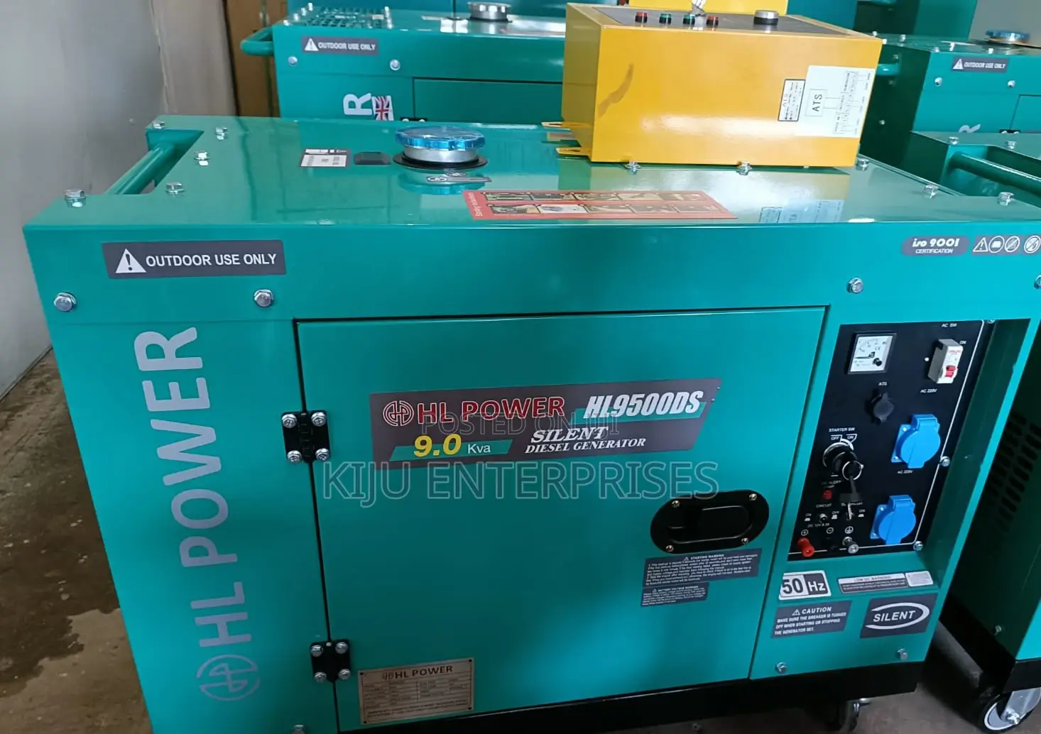 Silent Generator Diesel Powered Engine