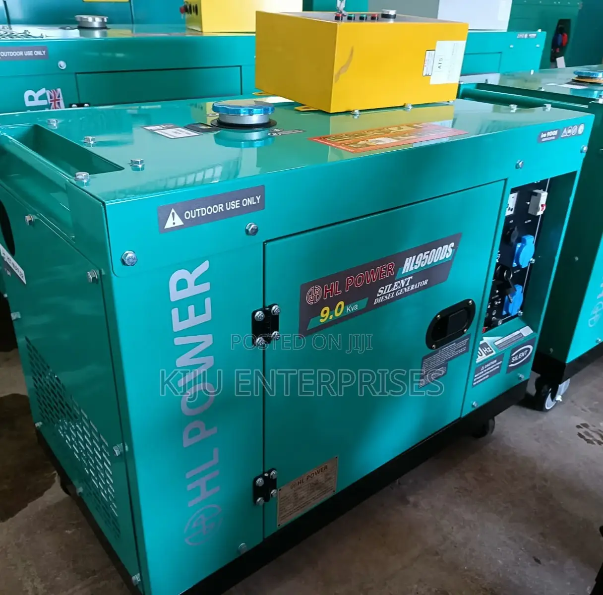 Silent Generator Diesel Powered Engine