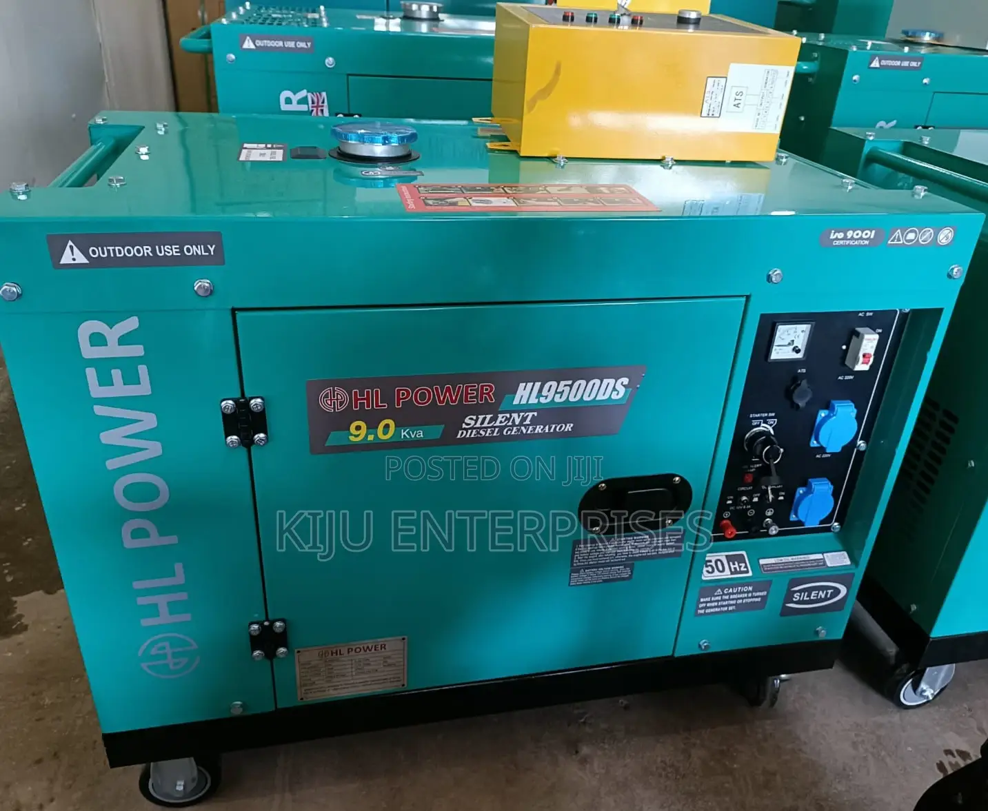 Silent Generator Diesel Powered Engine