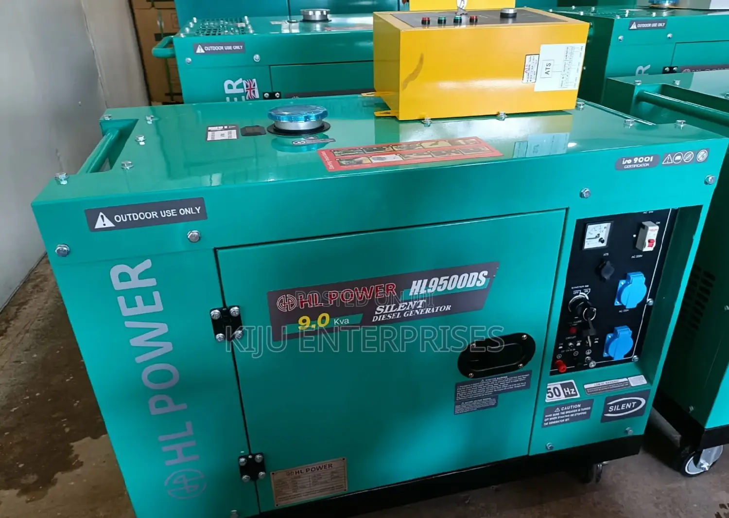 Silent Generator Diesel Powered Engine