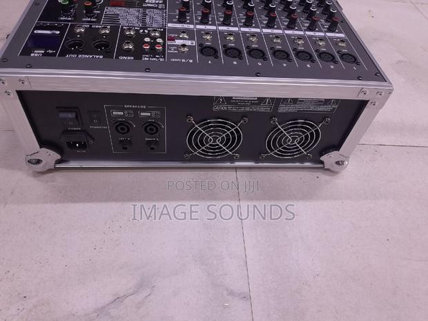 Powered Mixer 8 Channel With Rack Enclosure - thumbnail 3