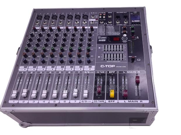 Powered Mixer 8 Channel With Rack Enclosure - main view
