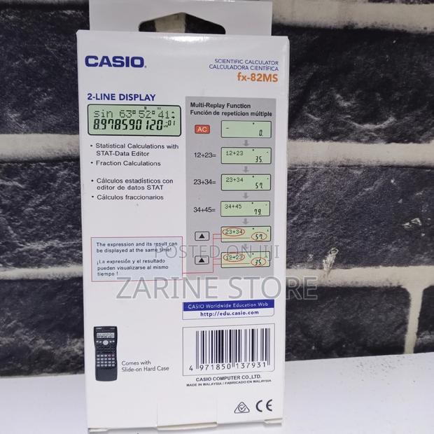 Calculator Fx - 82ms Scientific Calculator by KNEC - thumbnail 2