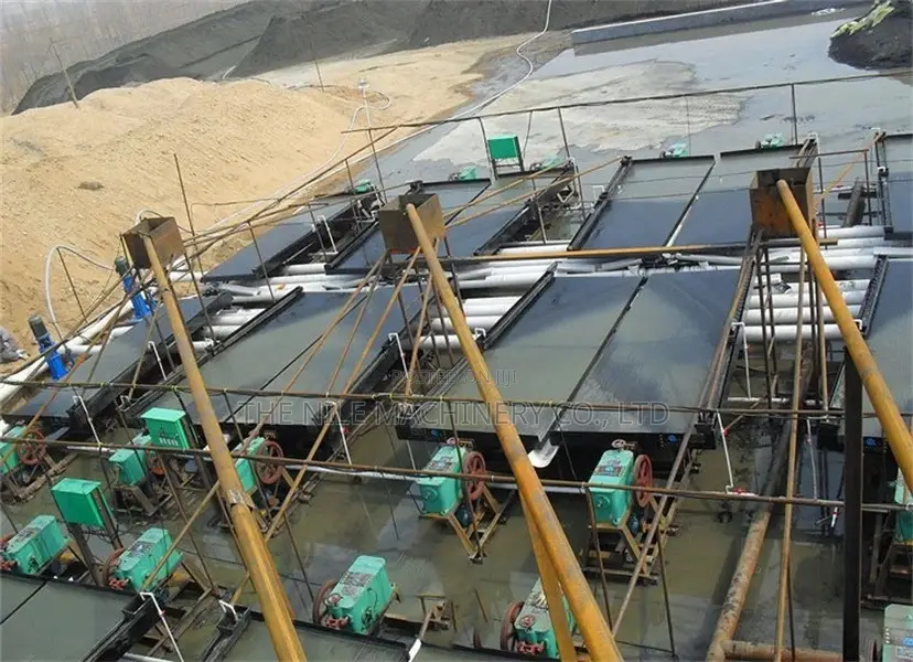 Shaking Table 6S Vibration Table Lead Ore Processing Plant
