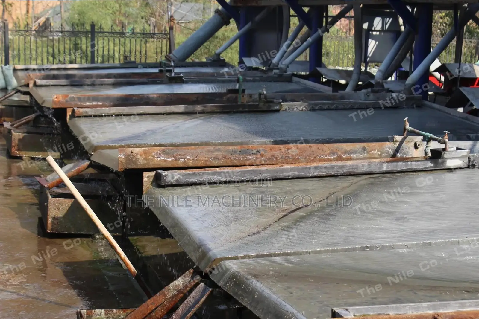 Shaking Table 6S Vibration Table Lead Ore Processing Plant
