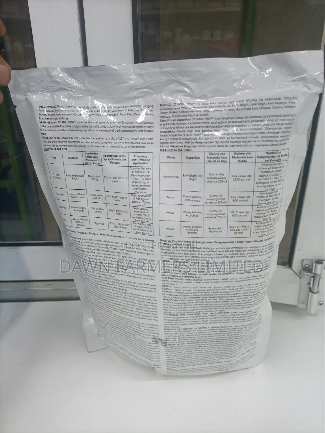 Zetanil 76wp 500gms