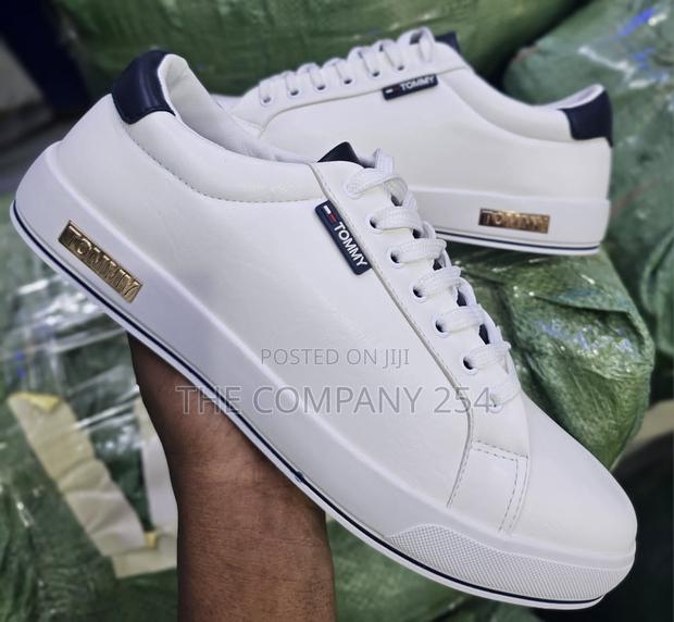 Tommy Hilfiger Unisex Leather Smart Casual Shoes 40-45