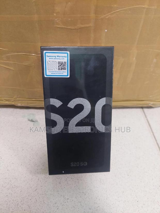 New Samsung Galaxy S20 128 GB White - main view