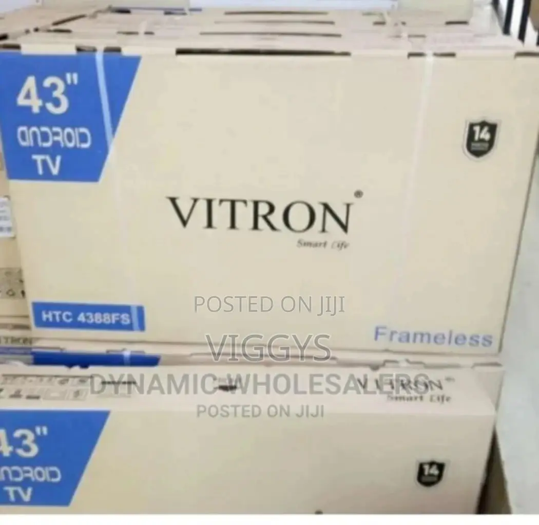 .Vitron 43 Smart Android Tv You Tube Wifi Netflix