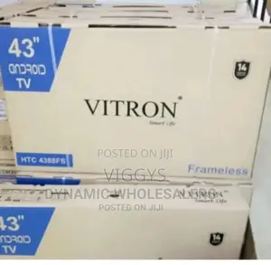 .Vitron 43 Smart Android Tv You Tube Wifi Netflix
