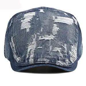Legit Rugged Denim Checked Jeans Adjustable Kangol Hats