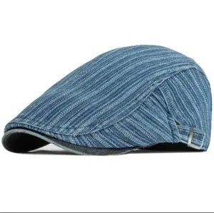 Legit Rugged Denim Checked Jeans Adjustable Kangol Hats