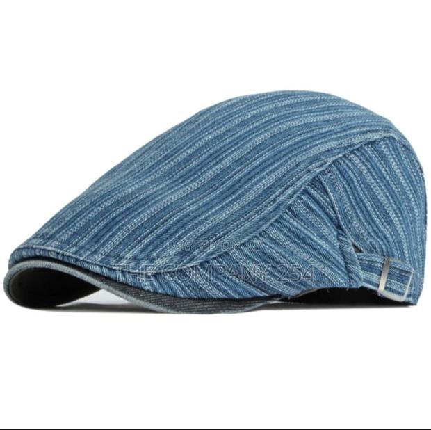 Legit Rugged Denim Checked Jeans Adjustable Kangol Hats - thumbnail 5