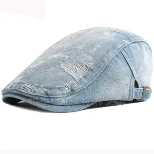Legit Rugged Denim Checked Jeans Adjustable Kangol Hats