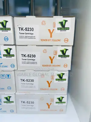 Tk 5230 Yellow Color Kyocera Printer Quality Toner Available