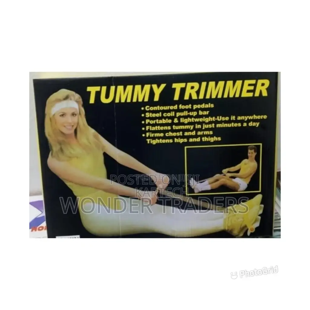 Rubber Pull Tummy Trimmer Abs Exerciser