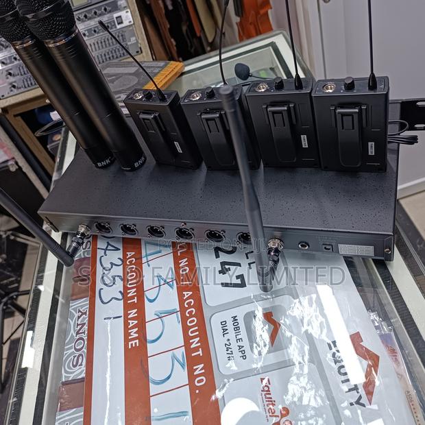 BNK X85 HL 6 in 1 Two Lapel Two Handheld Two Collar Mics - thumbnail 2