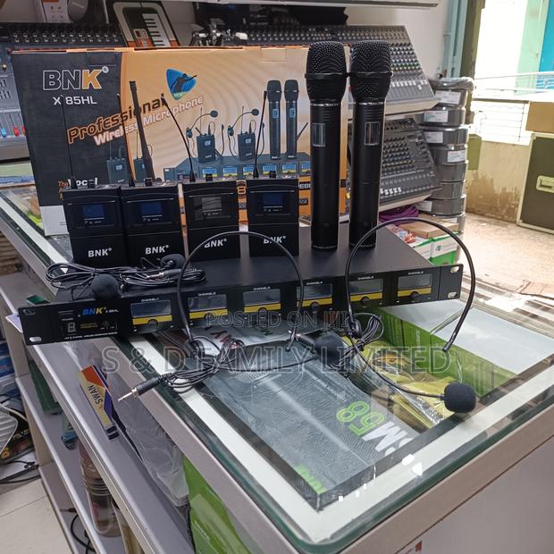 BNK X85 HL 6 in 1 Two Lapel Two Handheld Two Collar Mics - thumbnail 3