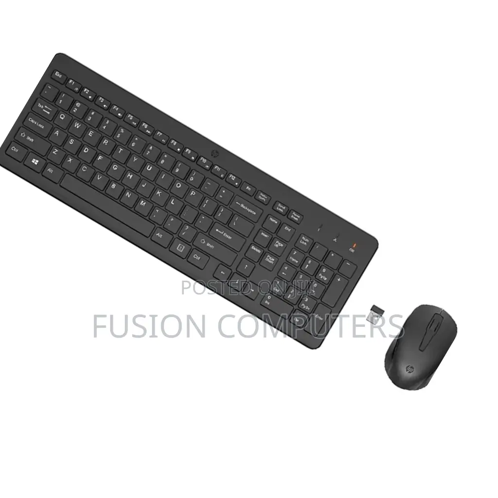 HP 330 Wireless Black Keyboard and Mouse