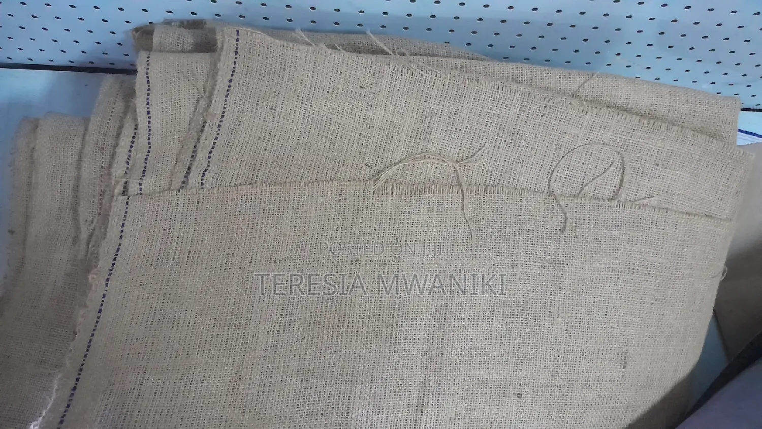 Hessian Jute Burlap Fabric Material Cloth