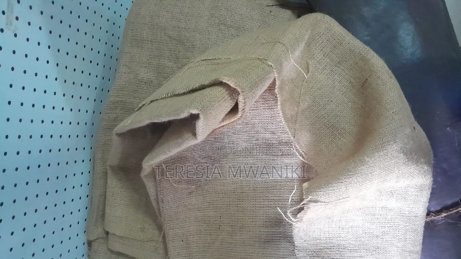 Hessian Jute Burlap Fabric Material Cloth