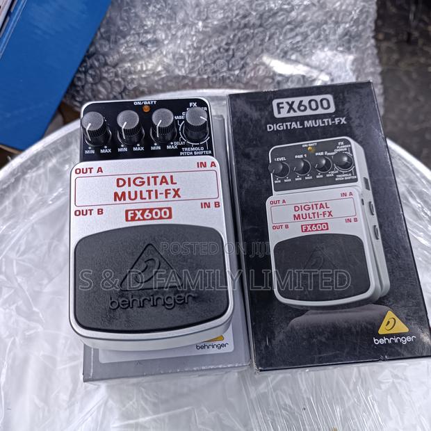 Behringer FX600 Digital Multi Effects Pedal - main view